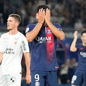 El PSG post Messi: pobre empate vs. Lorient, sin Mbappé ni Neymar