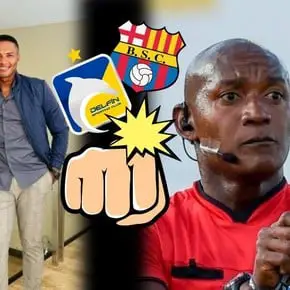 El reclamo de Toño Valencia por el arbitraje en Defín - Barcelona