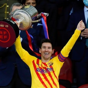 ¿Cómo le fue a Messi en sus últimas finales con clubes?