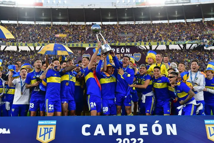 Boca, el último campeón de la Copa de la Liga. Foto:
Marcelo Carroll