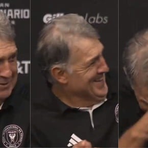 Video: la reacción de Gerardo Martino en medio de la conferencia de prensa tras ganar la Leagues Cup