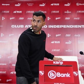  Tevez en Independiente: "Tengo huevos para agarrar, no vengo a ganar plata y pongo en juego mi carrera"