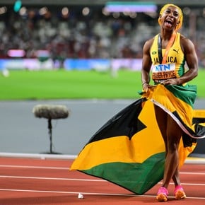 Mundial de Atletismo: superaron una marca de Usain Bolt
