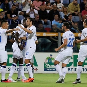 Con un gol de Lautaro, el Inter se impuso ante el Cagliari
