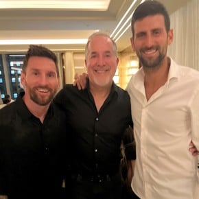 Qué dijo Djokovic del encuentro con Messi en Nueva York