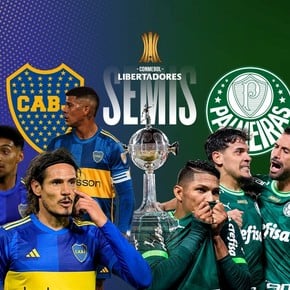 Boca vs. Palmeiras por la Libertadores: cuándo es la semifinal y dónde se define