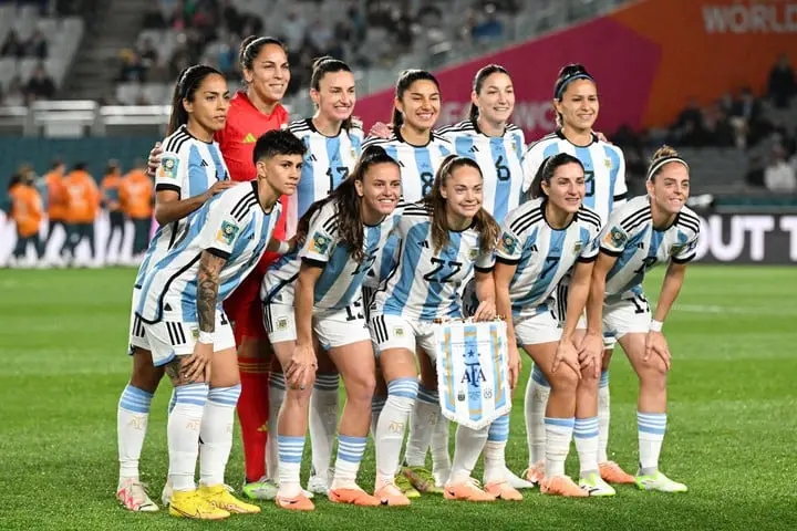 Argentina en el Mundial 2023. (AFP)