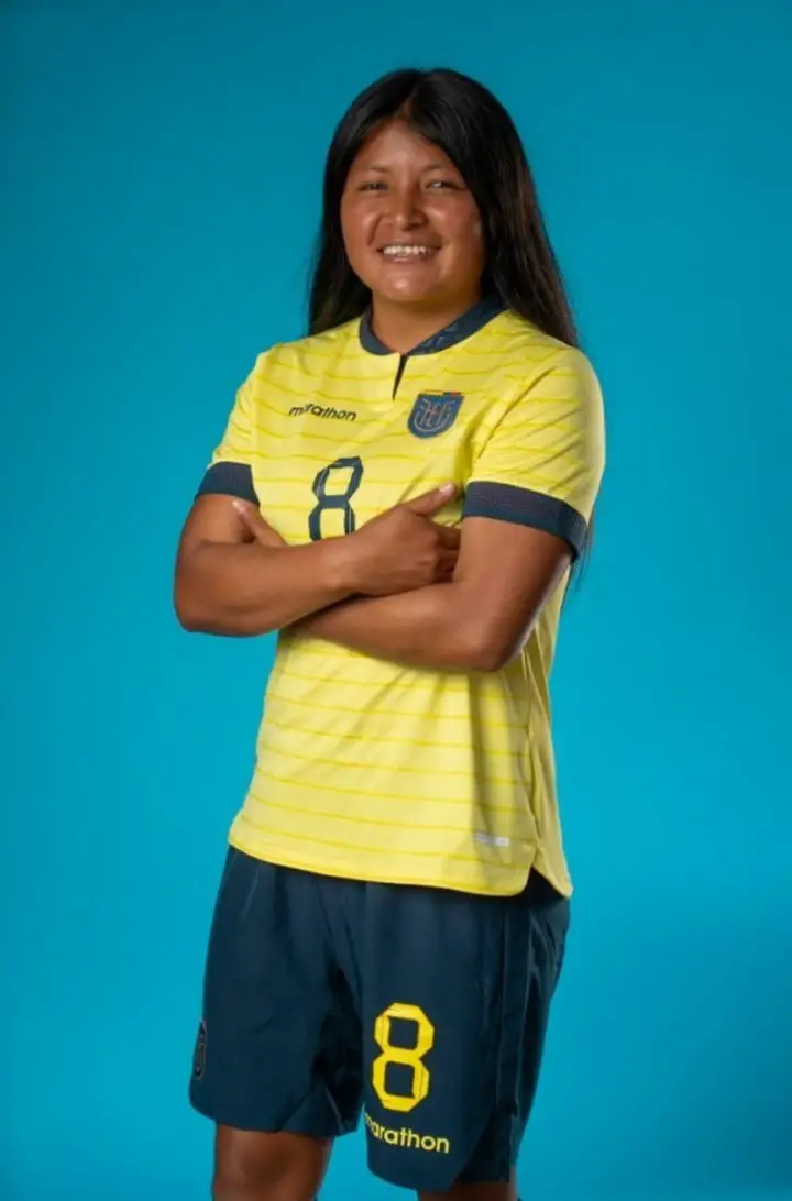 Sayana Chano, jugadora de la Selección de Ecuador (@LaTri)