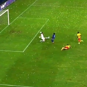 Video: el increíble gol que se perdió el Cuco Angulo ante Aucas