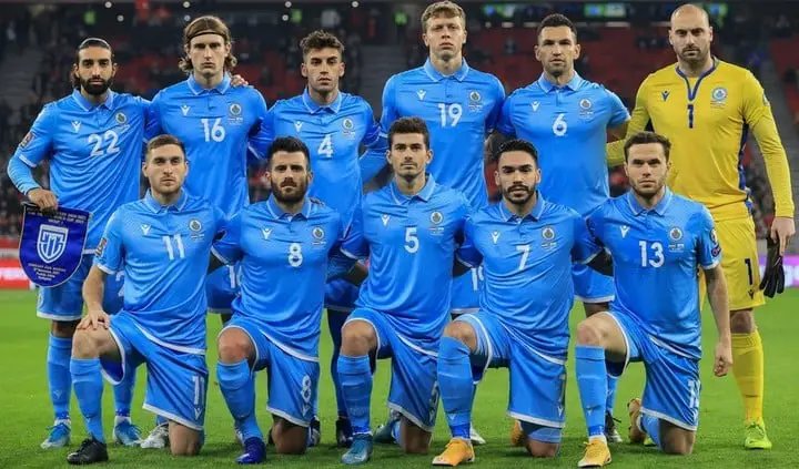 La selección de San Marino, la más floja del mundo.