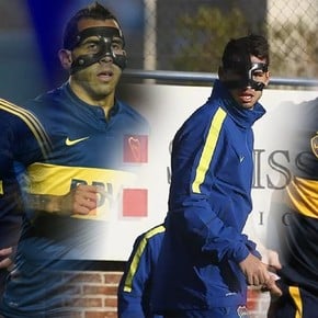 Barco, el hombre de la máscara: ¿qué otros jugadores de Boca la utilizaron?