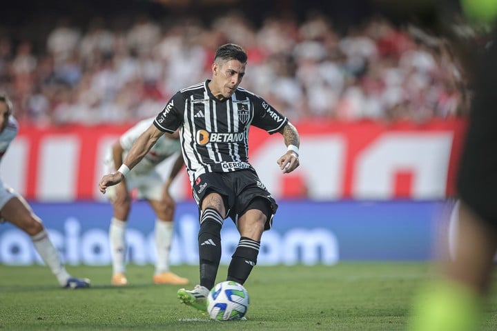 Pavón lleva cinco goles en Atlético Mineiro.