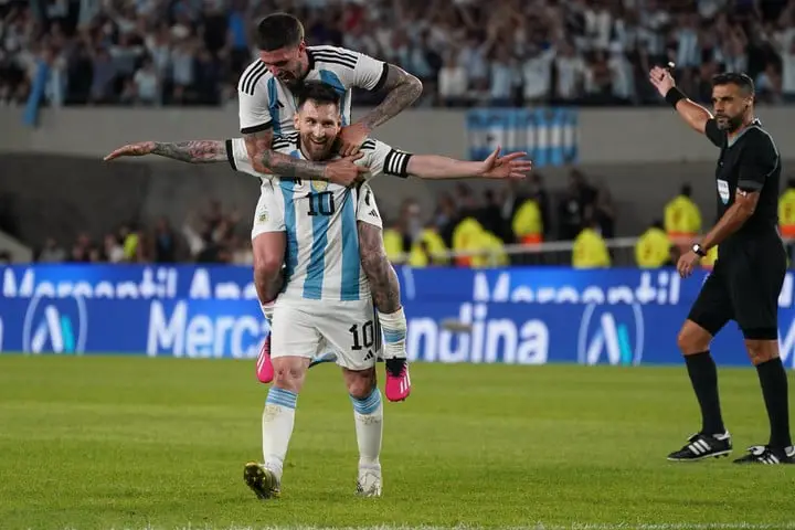 Messi y compañía vuelven a jugar en Argentina.
(Foto Juano Tesone)