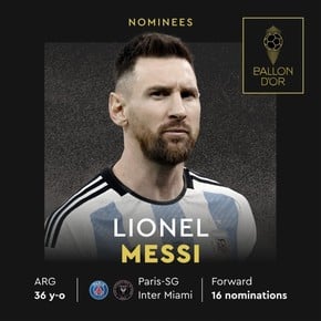 El especial video que armó el Balón de Oro por la nominación de Messi: cuándo se entrega y con quién compite