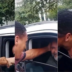 "¿Te puedo dar un beso en la pelada?": la reacción de un vendedor ambulante tras un gesto de Jorge Sampaoli