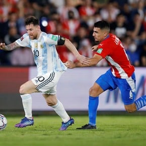 Los partidos y goles de Messi vs. Paraguay