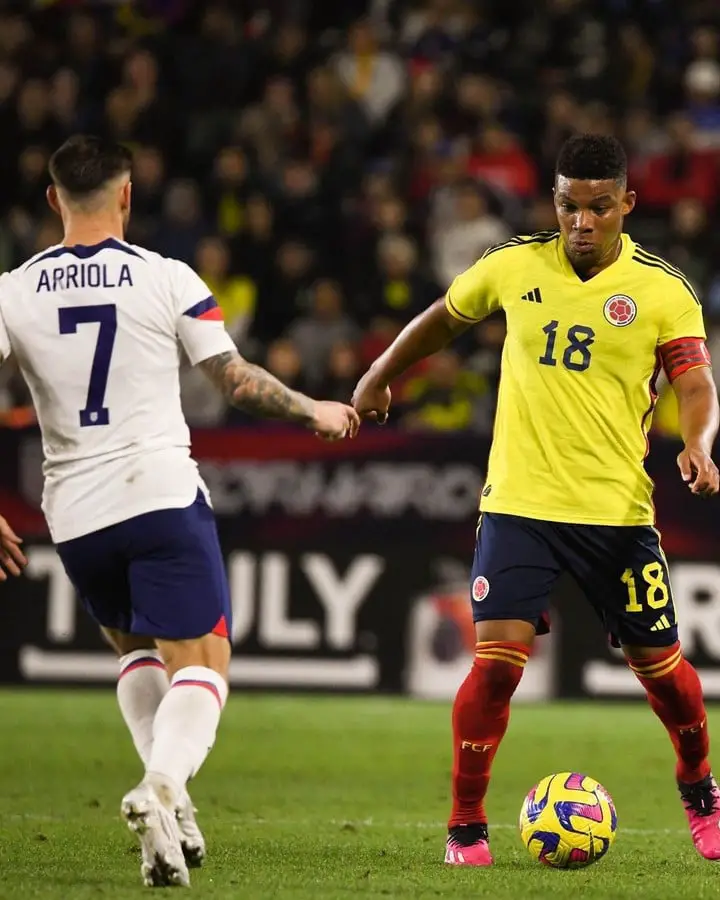 Fabra como capitán de Colombia. Foto: Instagram fabra18