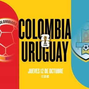 Colombia vs. Uruguay, por Eliminatorias: hora, por dónde ver en vivo y posibles formaciones