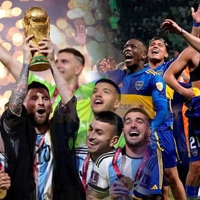 Diferencias y similitudes entre la Selección campeona en Qatar y Boca en la Copa