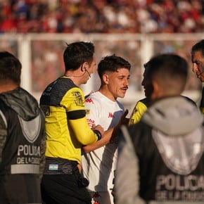 Cóccaro, picante con San Lorenzo: de "se van contentos con el empate" a la respuesta a Bareiro por el festejo del "bigotito"