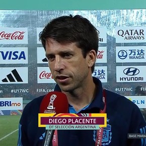 Diego Placente, tras la caída en el debut en el Mundial Sub 17: "Hicieron un gran esfuerzo"