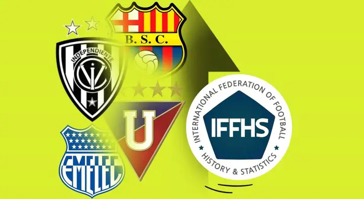 La IFFHS y la posición de los clubes ecuatorianos.